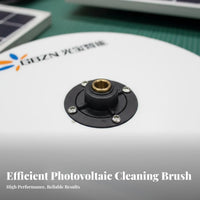 Export Quality Photovoltaic Panel Cleaning Brush Head Lightweight Design Solar Panel Washer Brush Accessory Power Scrubber Attachment for Maintenance Technicians, Professional Cleaners, Homeowners, Industrial Rooftops, Commercial Buildings, House Exterior