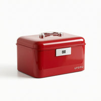 Lockable Storage Box Spacious Lockbox Compact for Home, Bedroom