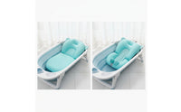 Baby Bath Cushion Cushioned Baby Bath Pad with Straps Breathable for Infants