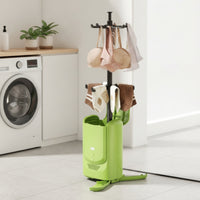 Portable Vertical Clothes Dryer Space-Saving Portable Clothes Dryer Upright Dehydrating Cabinet for Students, Itinerants, Apartments, Dorm Rooms