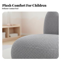 Cute rabbit Design Plush rabbit Chair Soft and Comfortable rabbit Character Seat snug Lounger Kids Armchair Sturdy Construction for Toddlers, Preschoolers, Parents, storytime Corner, Living Room, Bedroom, Playroom