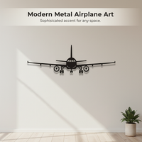 Airplane Metal Wall Art for Kids' Room Decor