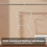 Non-Slip Swimsuit Hanger Long-Lasting Bathing Suit Display Rack Sleek Surface for Children, Retailers, Retail Shop, Boutique, Swimming Pool