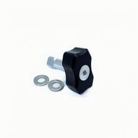 Threaded Cycle Parking Support Part Anodized Parking Support with Washers Compact Kickstand Lightweight for Cyclists