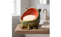 Whimsical Frog Bowl Playful Frog Dish Cute Trinket Dish Decorative for Entry Table, Vanity, Kitchen Counter, Desk