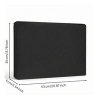 Computer Monitor Dust Cover Slip-on Monitor Dust Cover Fitted for Home Office