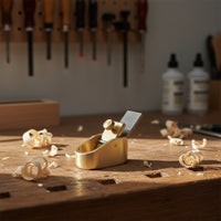Thumb Plane Polished Violin Luthier Plane Portable Woodcraft Tool for Instrument Making