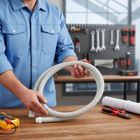 Sealed Pool Light Conduit Long-Lasting Conduit with Threaded Fittings for Electricians