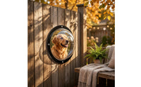 Pet Containment Window Transparent Pet Containment Bubble Transparent Pet Window Viewing Dome for Dogs, Pets, Yard
