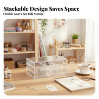 Multicompartment Bead Case Transparent Design crafting materials Storage for Garage, Parents