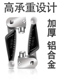 Aluminum Folding Foot Peg for Electric Scooter, Universal Fit