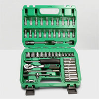 1/4-Inch Drive Bent-Handle Socket Wrench Offset Socket Wrench Kit Tight Areas Ergonomic for DIYers, Home Maintenance