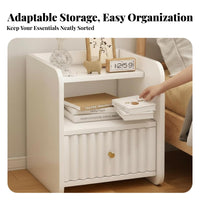 Nightstand Modern Bedside Table Compact Bedside Cabinet for Bedroom, Apartment