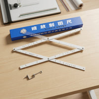 Drawing Pantograph Ruler Punched Holes Metal Pantograph Ruler Enlarge and Art Supply