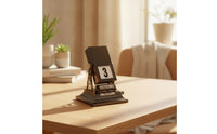 Freestanding Rotary Perpetual Desk Calendar Reusable Desktop Perpetual Calendar Weighted Ornament Daily for Professionals