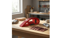 Adjustable Sanding Belt and Holder Set Portable Sanding Bow Curved Sandpaper Holder Sturdy for Woodworkers