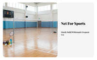 Badminton Net Easy Setup Portable Badminton Net Construction Sports Gear for Athletes