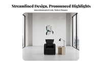 Minimalist Design Gaming Desk and Sofa Chair Combo Ergonomic Computer Table Set Reinforced Frame Workstation Furniture Multi-Functional for E-Sports Players, Home Users, Internet Cafe Owners, Bedroom, Study Room