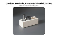 Sturdy ABS Construction Espresso Tamping Station Compact Size Portafilter Tamping Stand Easy to Clean for Home Baristas, Cafe