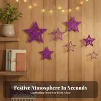 Layered winged decoration ornament Atmosphere maker winged decoration light reflector Creative Design