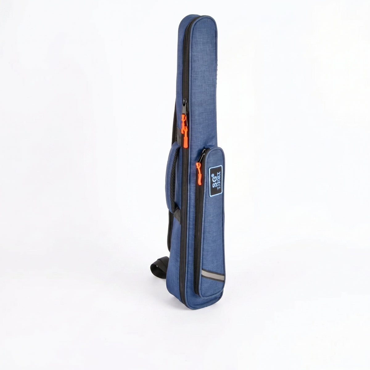 Padded Clarinet Gig Bag Zippered Soprano Saxophone Bag Backpack Straps Clarinet Case Multiple Pockets for Travel, Practice