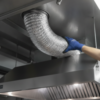 Commercial Aluminum Foil Air Duct for Exhaust and Ventilation Systems
