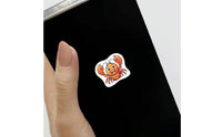 500 Stickers Cartoon Stickers Bright Colors Holographic Sealing Labels Tear-Resistant Round Decals for Teachers, Parents, Scrapbooking