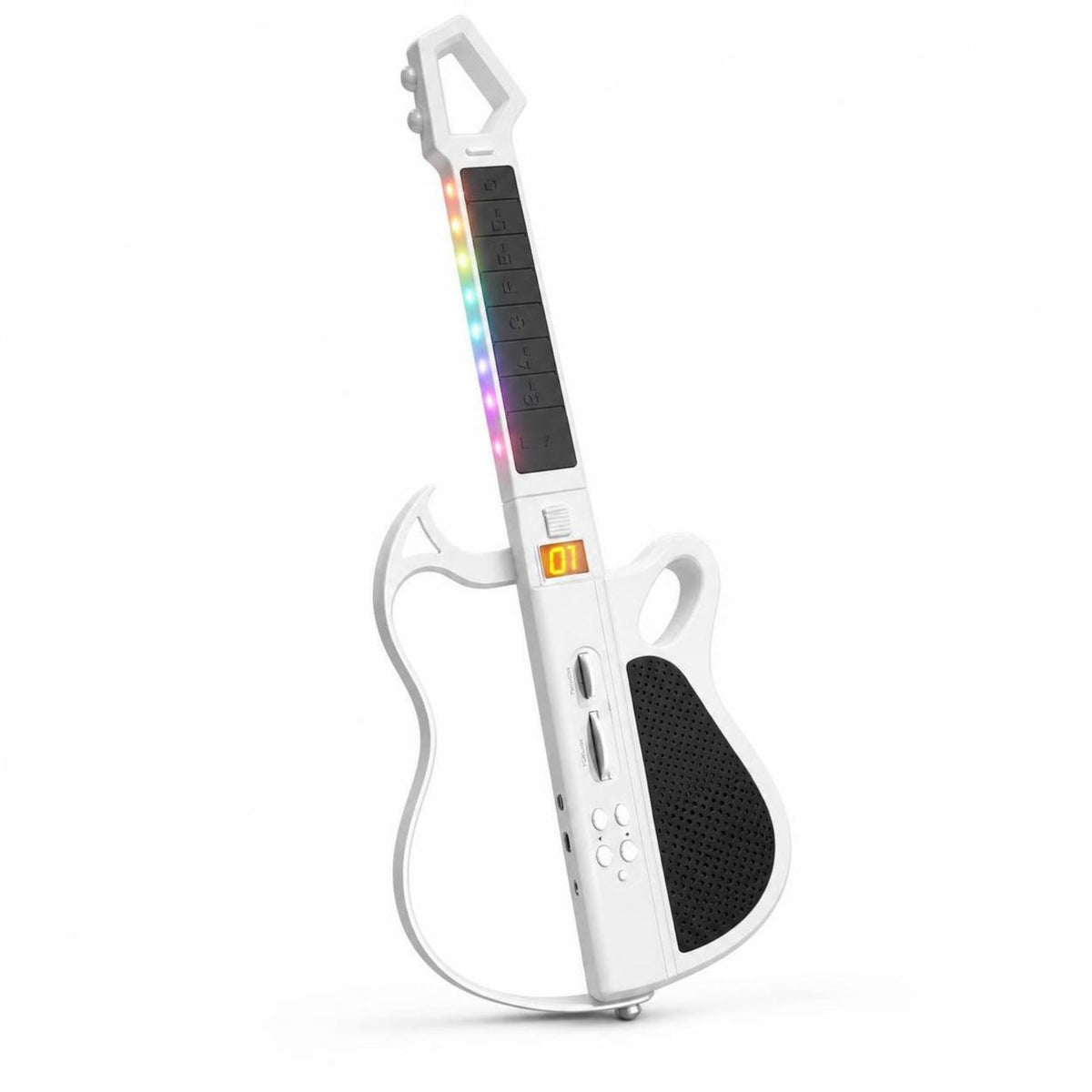 Smooth-Neck Guitar Beginner Friendly Foldable Guitar Easy to Play for Beginners