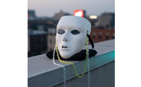 Mechanical Dance Face Covering Performance Use Street Dance Face Covering Eye-Catching Fashion Accessory for Photography