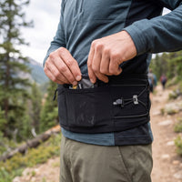 Running Waist Pack Low Profile Running Belt with Pockets Hands Waist Pack with Pockets for Cyclists