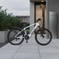 26 Inch Electric Mountain Bike Disc Brakes Pedal Assist Mountain Bike Digital Screen Display for Adults, Commuting, Outdoor
