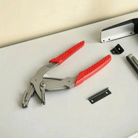 Trim Fastener Removal Tool Textured Clip Plier with Angled Jaw Professional Trim Removal Tool for Mechanics