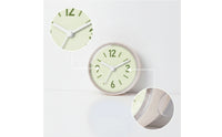 Wall Clock with Suction Cup Compact for Shower