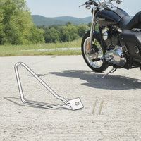 Triangular Motorcycle Saddlebag Support Brackets Cylindrical Saddlebag Support Brackets Compatible Hardware Aftermarket for Cruiser Riders, Commuting