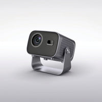 4K Supported Mini Display Device with Stand Auto Image Alignment Smart Display Device with Stand Motorized Focus Compact for Classroom