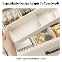 Expandable Drawer Divider Multiple Compartments Extendable Cutlery Organizer