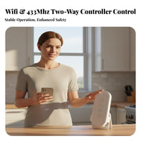 WiFi Smart Socket Timer Function WiFi Smart off Let Voice-Alternating Current Tivated Power Plug No Hub Required Distant Control