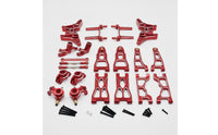 Metal Anodized Chassis Support Parts Kit Rod Set for 1/12 UD1201 UD1202 -12PRO