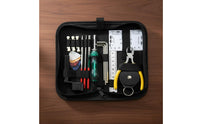 23 Pieces Multi-Functional 23 Piece Guitar Repair Kit Portable Guitar String Changing Tool Kit Long-Lasting Luthier Tools Ideal Gift for Guitarists, Beginners, Hobbyists, Touring, Studio