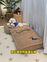 腊肠狗宠物狗窝冬加厚保暖小狗狗睡垫猫咪睡觉用猫窝垫子宠物用床