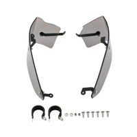 Motorcycle Lower Wind Deflector Acrylic Side Fairing Wind Deflector Weather Protection Side Fairing Aerodynamic Fin for Long-Distance Riders