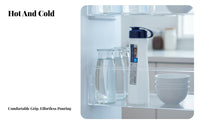 Food-Grade Material Plastic Cold Water Jug Break Resistant Refrigerator Drink Pitcher Included for Party Hosts, Homemakers, Parties, Picnics