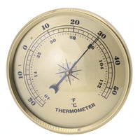 Round Analog Thermometer Decorative Measuring Device