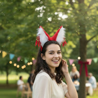 Headband with Dreamcatcher Ornaments Dangling Costume Headpiece Cute Hair Hoop for Cosplay, Halloween