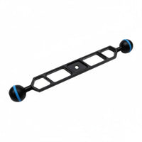 Hard Anodized Double Ball Arm Adjustable Underwater Camera Arm Long-Lasting Underwater Lighting Mount Stable for Diving