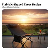 Foldable space-saving resting Cot Folding Design Adjustable Reclining Lounger exceptionallyLightweight Nap Bed Breathable Fabric for Office Workers, Travelers, Workstation, Dorm Room, Travel, Beach