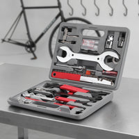 Bike Tool Kit with Storage Case Hard-Shell Tools Organized for Cyclists