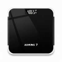 Digital Body Weight Scale Step-on Electronic Body Scale Low Battery for Bedroom