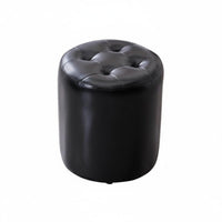 Multi-Functional Upholstered Four-Legged Stool adaptable Use Upholstered Block Seat space-saving Size Footstool Wear-Resistant for Children, Homeowners, Living Room, Entryway, KTV Lounge, Home Office