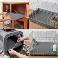 Pet Cage Plastic Grid Mat for Dogs and Cats, Hollow Design, Customizable